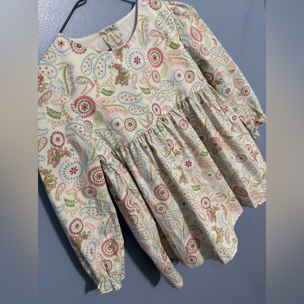 Shrimp & Grits Kids Girls Size 7 EUC So Cute Blouse No Flaws